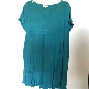 Teal Umgee Dress